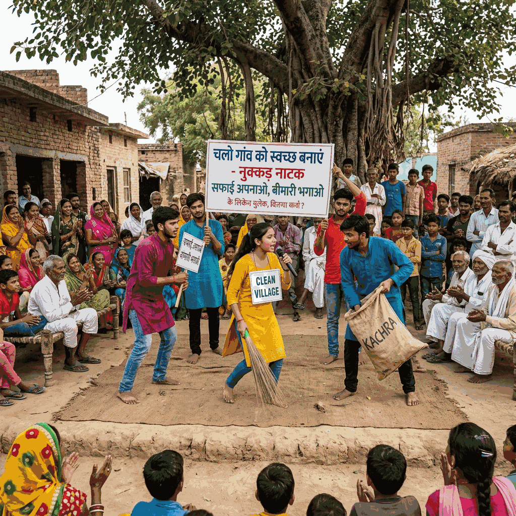 Nukkad Natak & Art Drives - Slide 1
